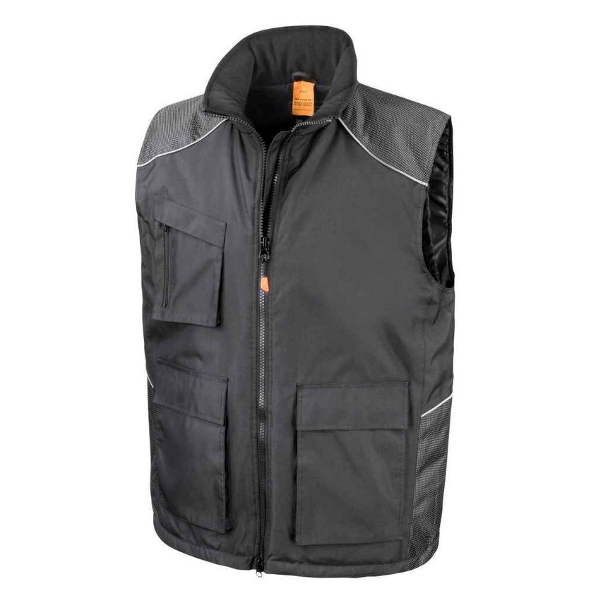 Result Vostex Bodywarmer Mens Black RS306 Black M