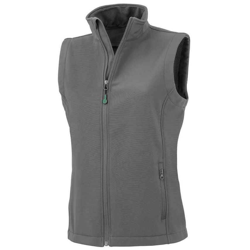 Result Ladies Printable Soft Shell Bodywarmer Ladies WorkGuard Grey - RS902F WGY
