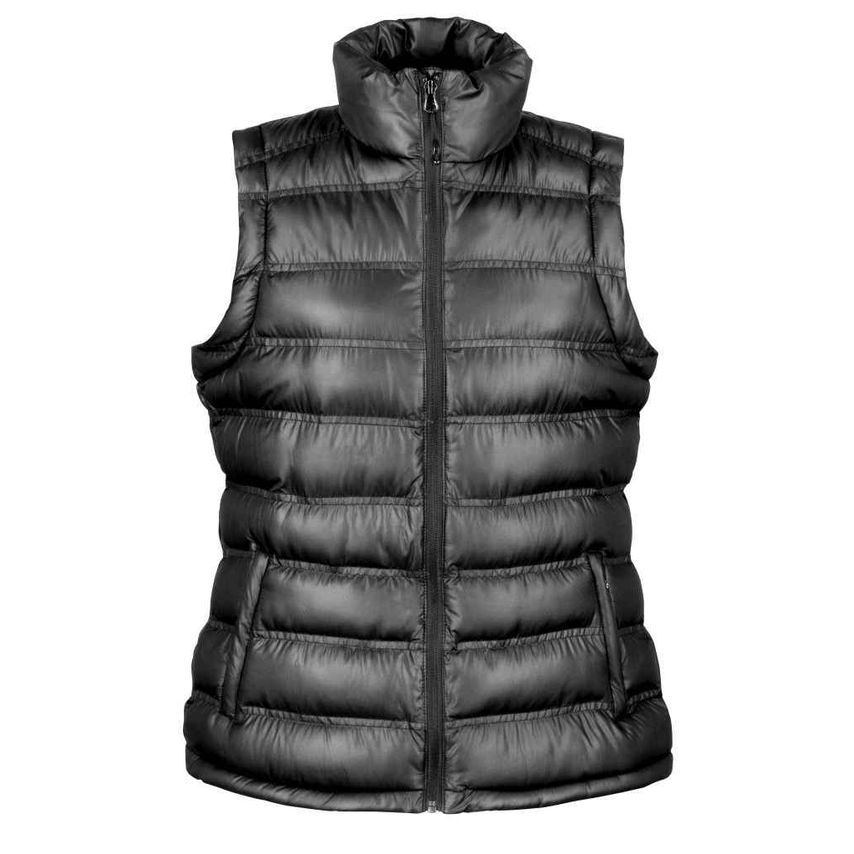 Result Ladies Ice Bird Padded Gilet Ladies Black RS193F Black M/12