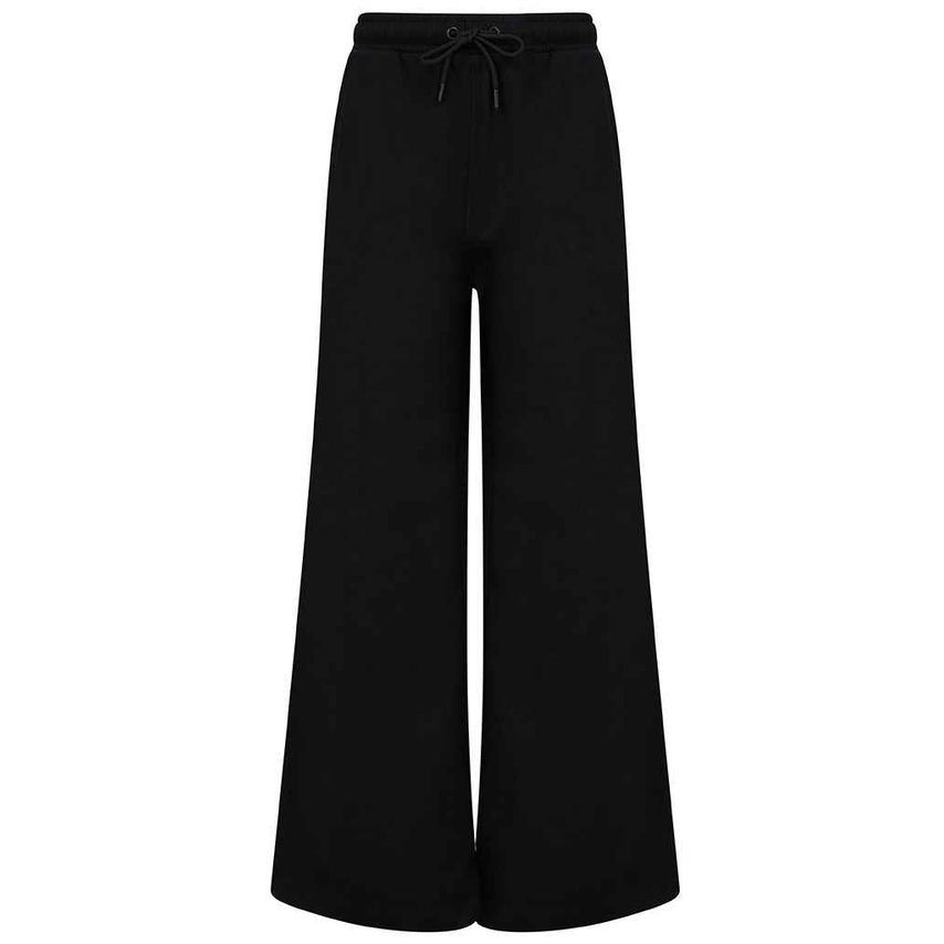 SF Ladies Sustainable Fashion Wide Leg Joggers Ladies Black SK431 Black XL