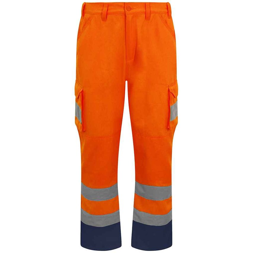 Pro RTX Cargo Trousers Mens Orange - RX760 ORA L/R