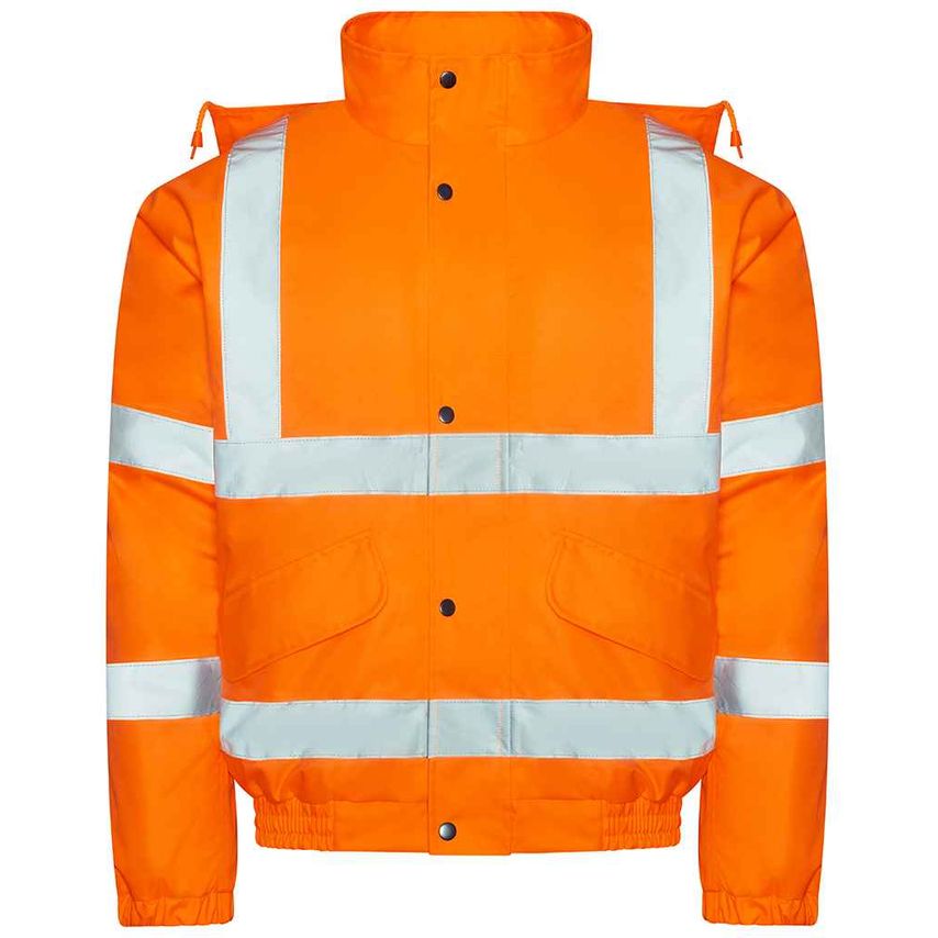 Pro RTX Bomber Jacket Mens Orange - RX770 ORA L