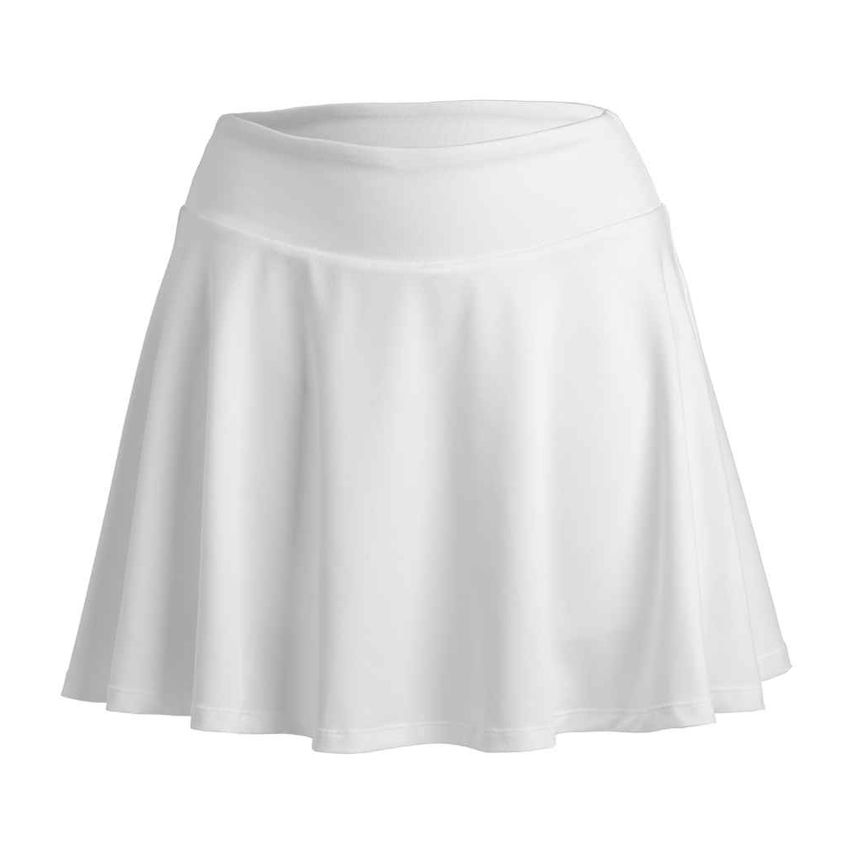 Spiro Ladies Recycled Fitness Skort Ladies White - SR797F WHI 8