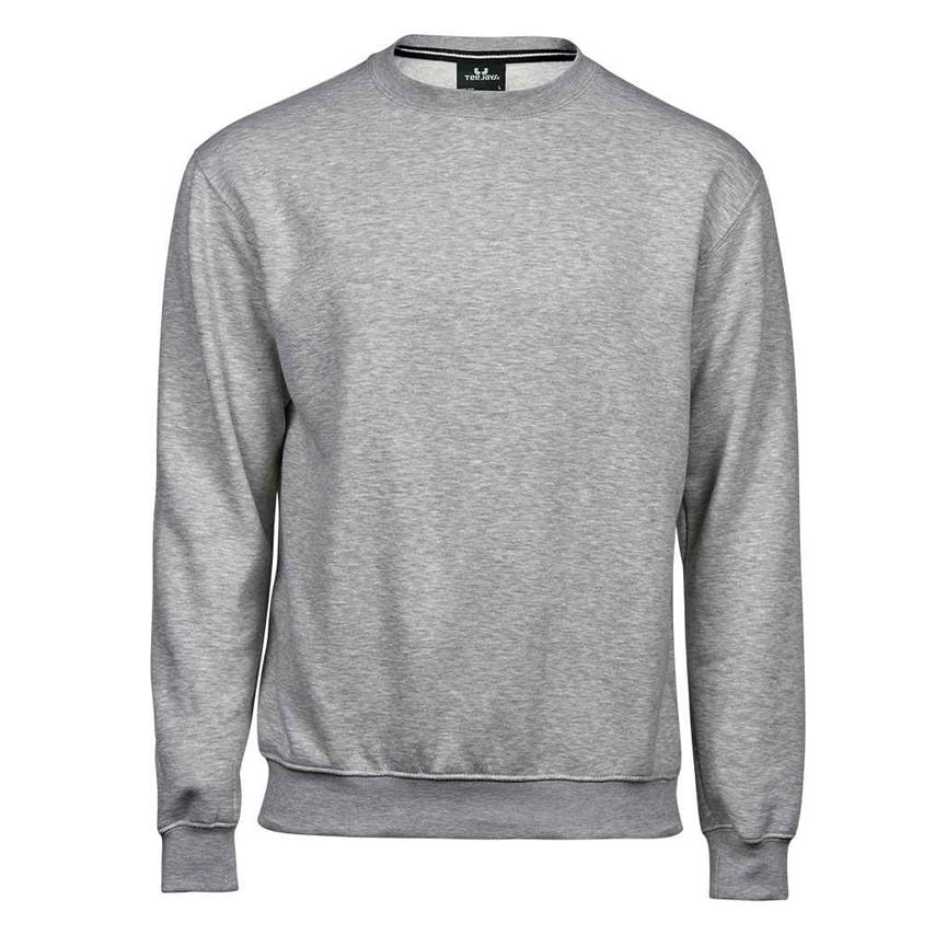 Tee Jays Heavy Sweatshirt Mens Heather Grey - T5429 HEA 4XL