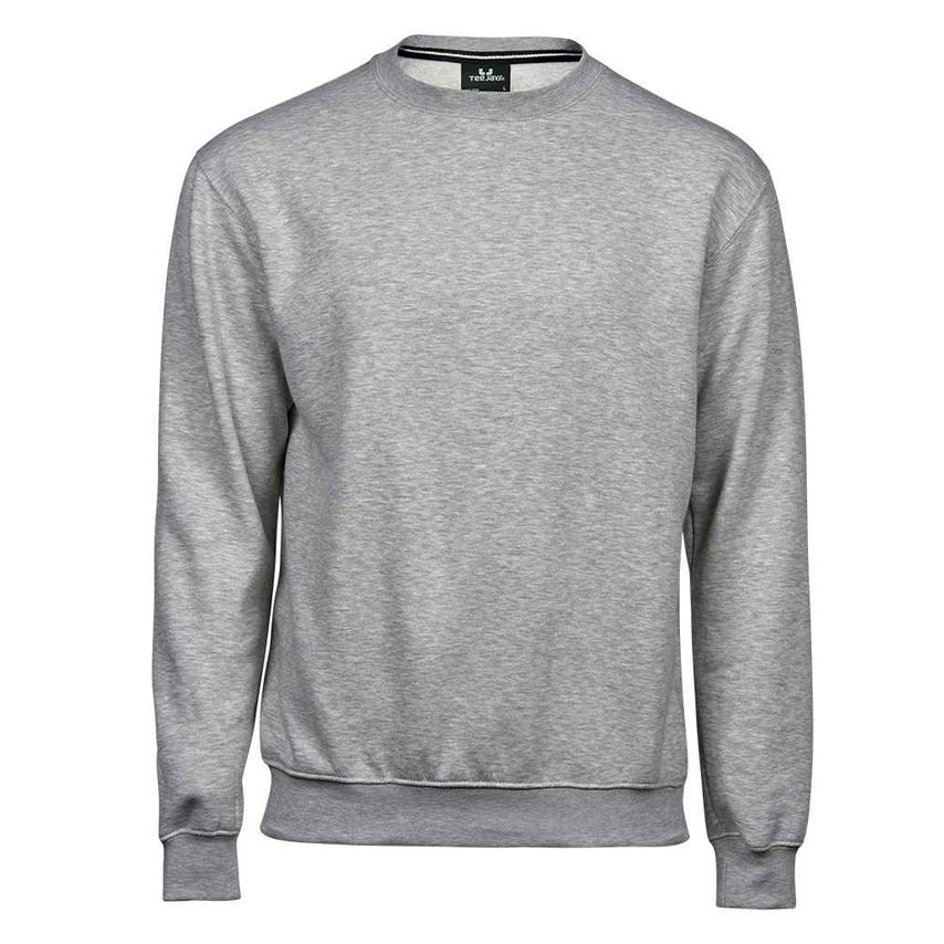 Tee Jays Heavy Sweatshirt Mens Heather Grey - T5429 HEA XL