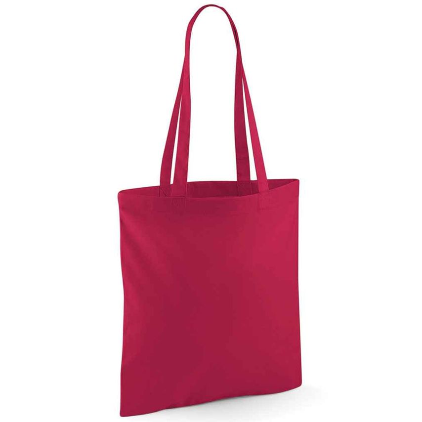 Westford Mill Bag for Life - Long Handles Cranberry - W101 CRA ONE