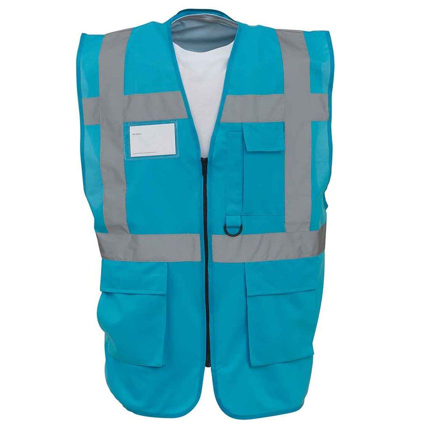 YOKO Executive Waistcoat Mens Sapphire Blue - YK103 SAP S