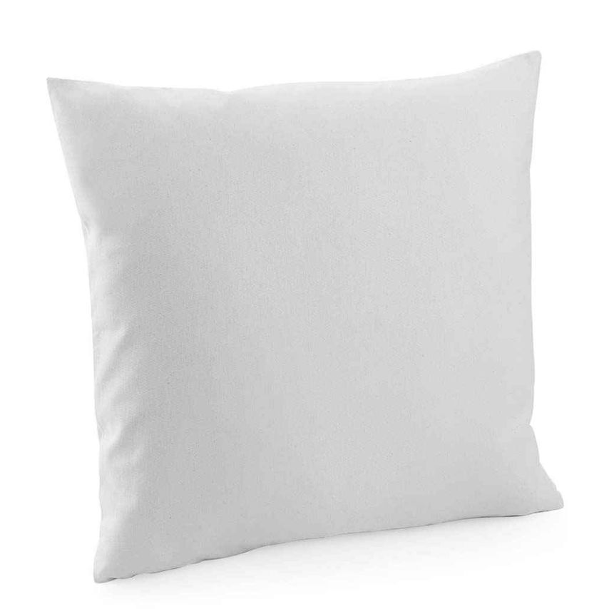 Westford Mill Fair Trade Cotton Canvas Cushion Cover Light Grey - W350 LGR S