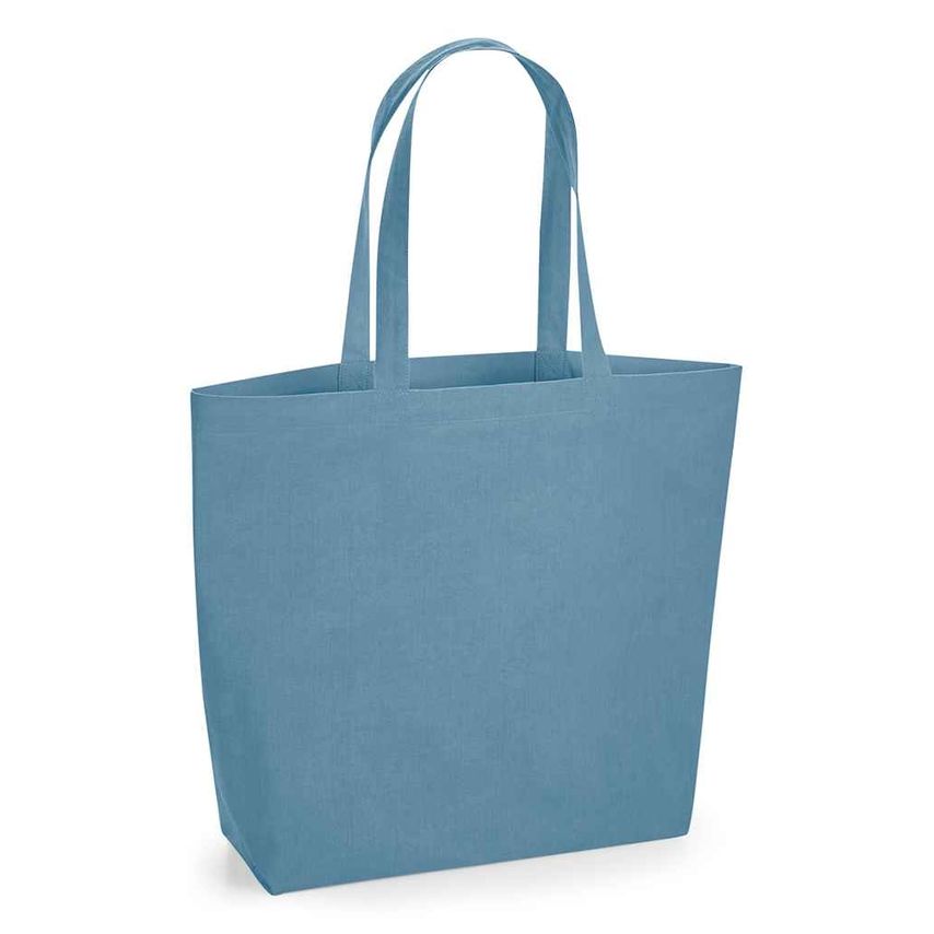 Westford Mill Organic Natural Dyed Maxi Bag for Life Indigo Blue - W285 IND ONE