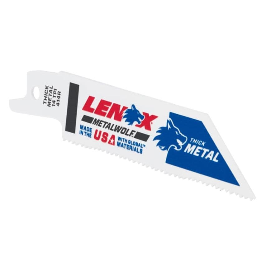Lenox MetalWolf Wave Edge Reciprocating Saw Blade 102 x 19 x 0.9mm 14 TPI Pack o