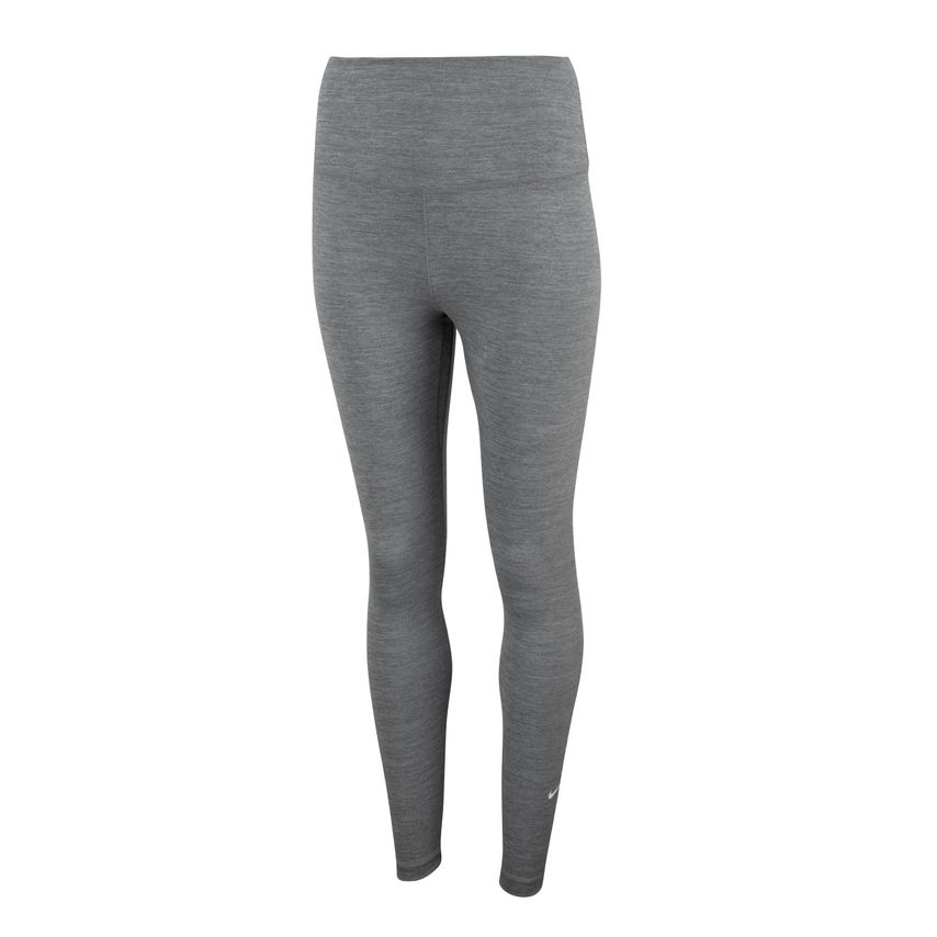 Nike Women S Nike One Dri-FIT High-rise Leggings Iron Grey/Heather/White L