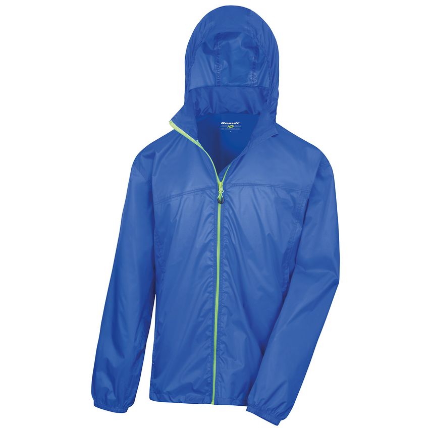 Result HDi Quest Lightweight Stowable Jacket Royal/Lime 3XL