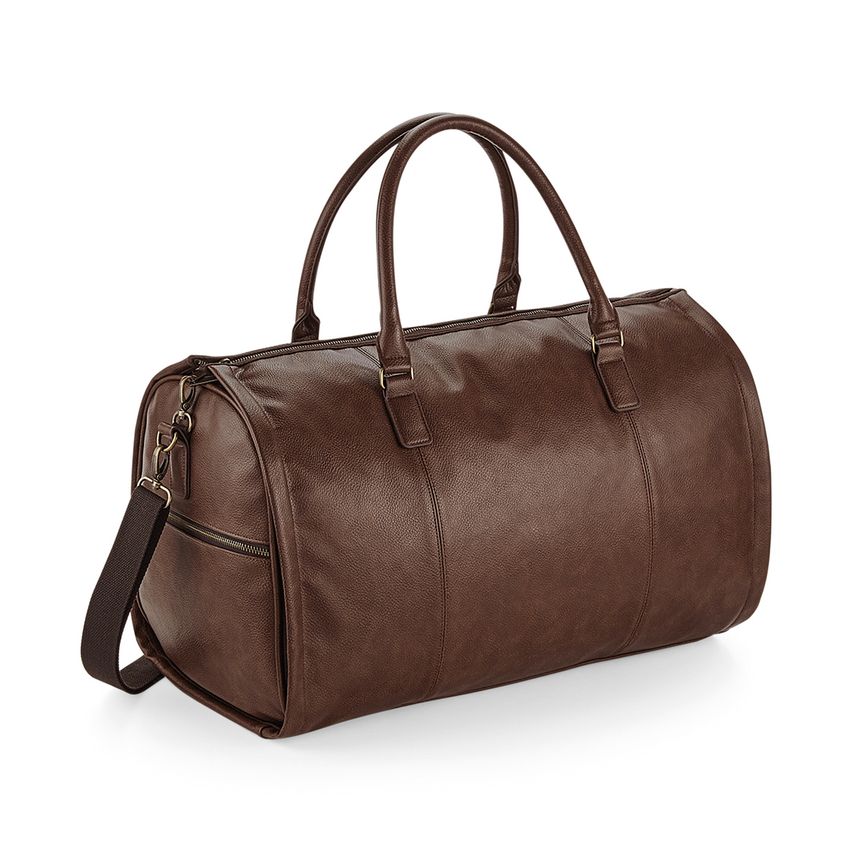Quadra NuHide Garment Weekender Tan One Size