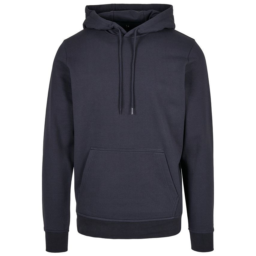 Build Your Brand Basic Hoodie Navy* 2XL