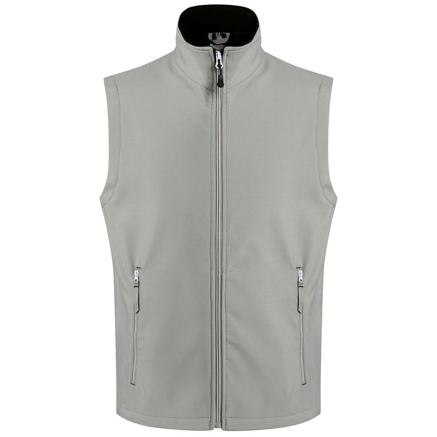 Regatta Professional Ascender 2-Layer Softshell Bodywarmer Mineral Grey/Black 3X