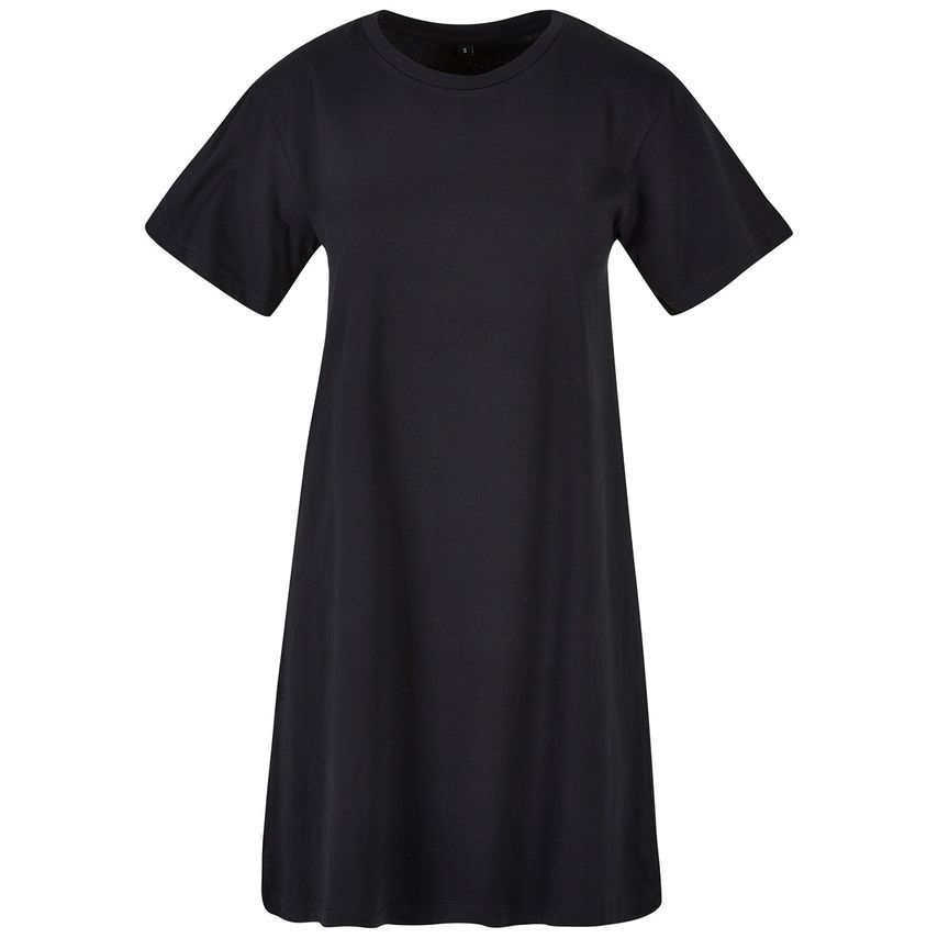 Build Your Brand Women S Tee Dress Black 3XL