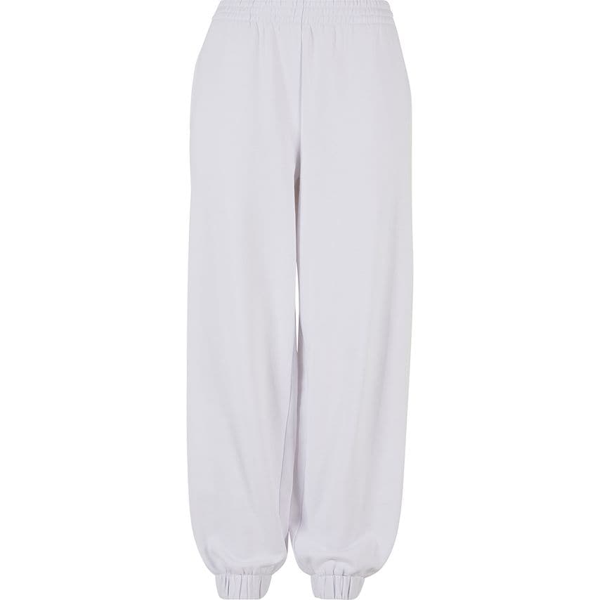 Build Your Brand Women S High Waist Balloon Sweatpants White M