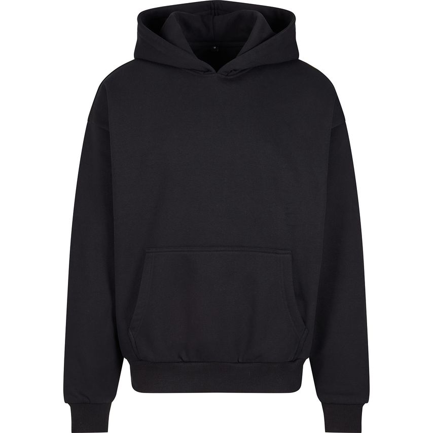 Build Your Brand Ultra-heavy Oversized Hoodie Black 5XL