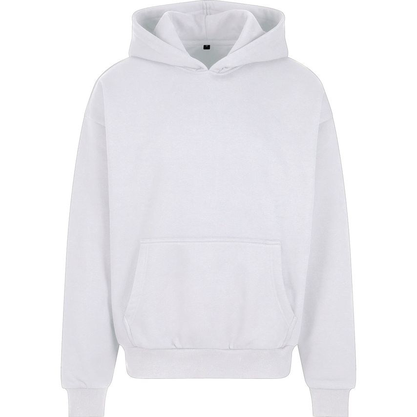 Build Your Brand Ultra-heavy Oversized Hoodie White 5XL