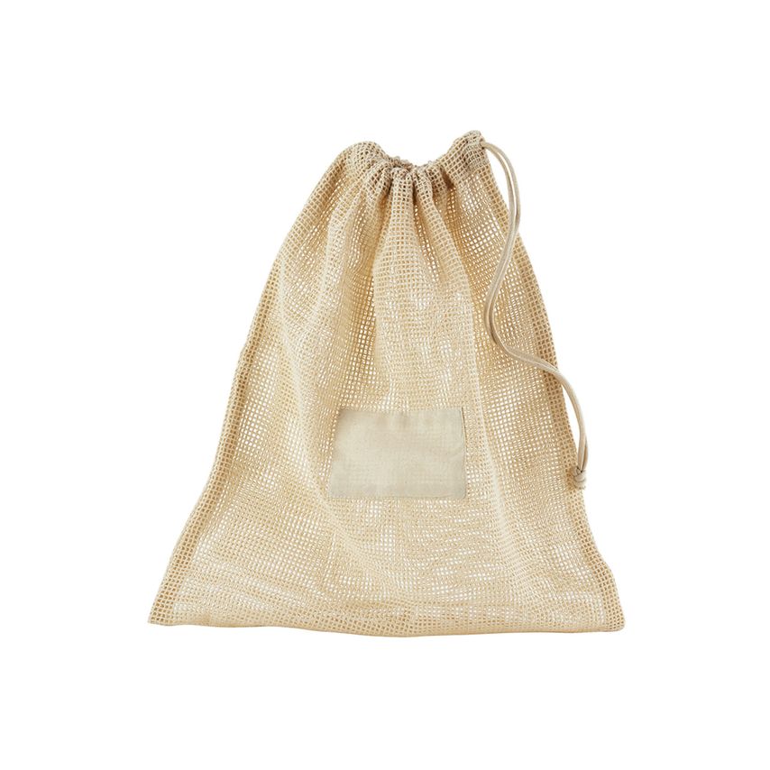 Westford Mill Organic Cotton Mesh Sacks Natural L