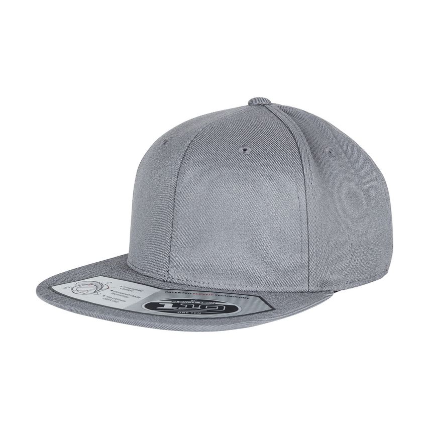 Flexfit 110 Fitted Snapback (110) Grey One Size