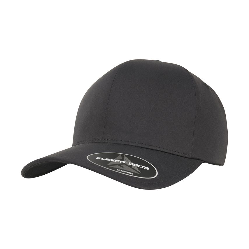 Flexfit FLEXFIT Delta Adjustable (180A) Black One Size