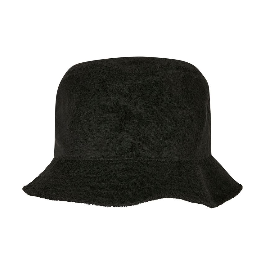 Flexfit Frottee Bucket Hat (5003FB) Black One Size