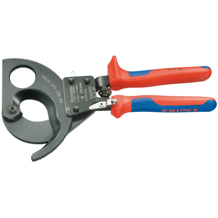 Knipex 95 31 280 Ratchet Action Cable Cutter - 280mm