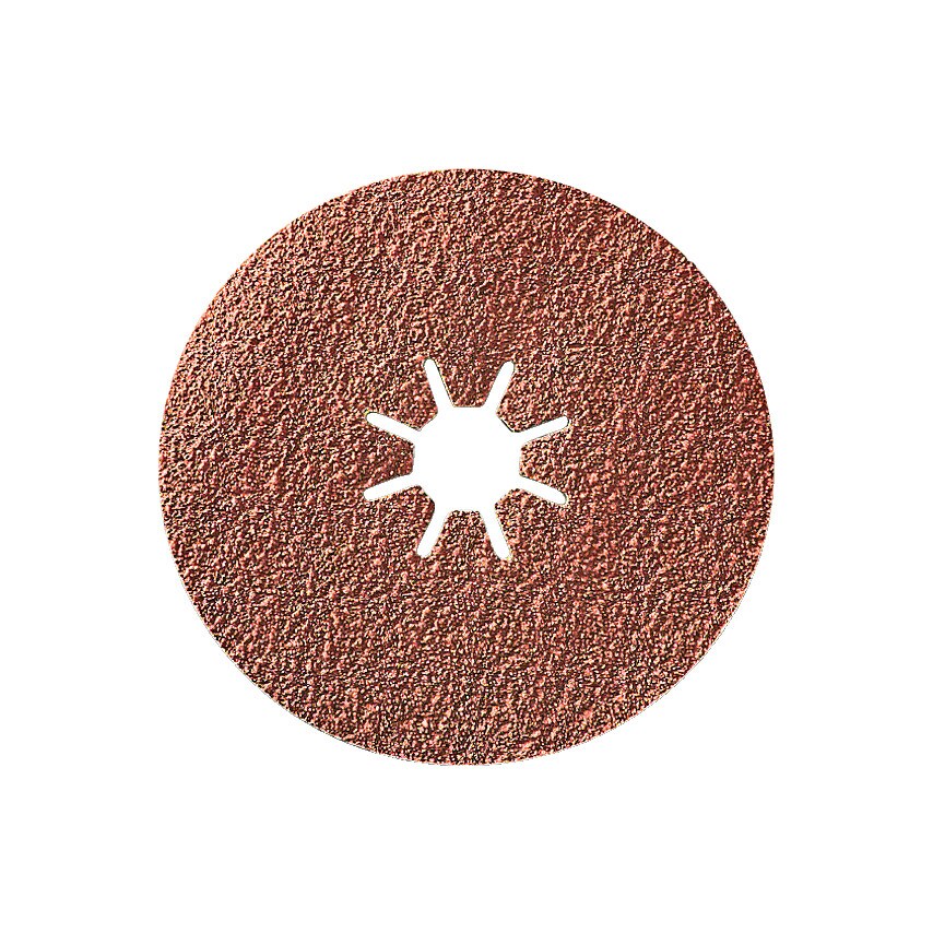Sia Abrasives 4961 sialoX Fibre Discs 115mm P120 Red-Brown (Pack of 50)
