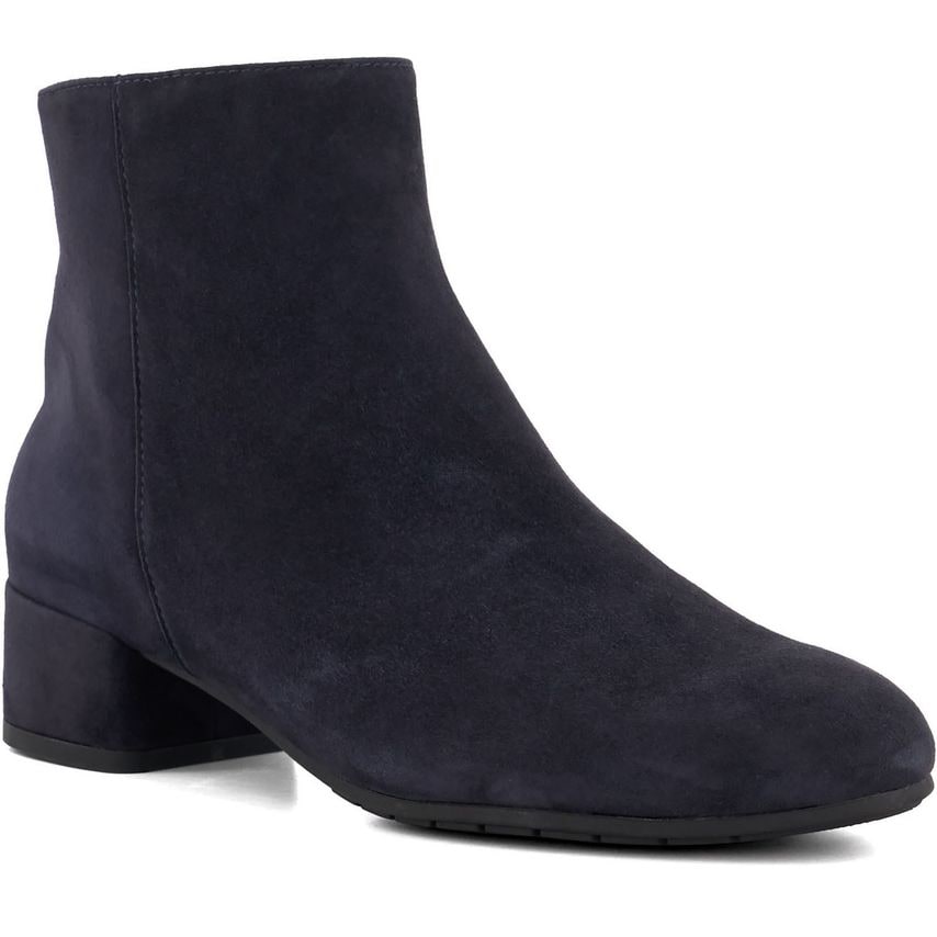 Dune Pippie Ankle Boot Navy Size 8 Female