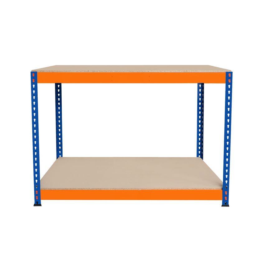 MonsterShop S-Rax 2 Tier Workbench - 120cm x 60cm x 90cm