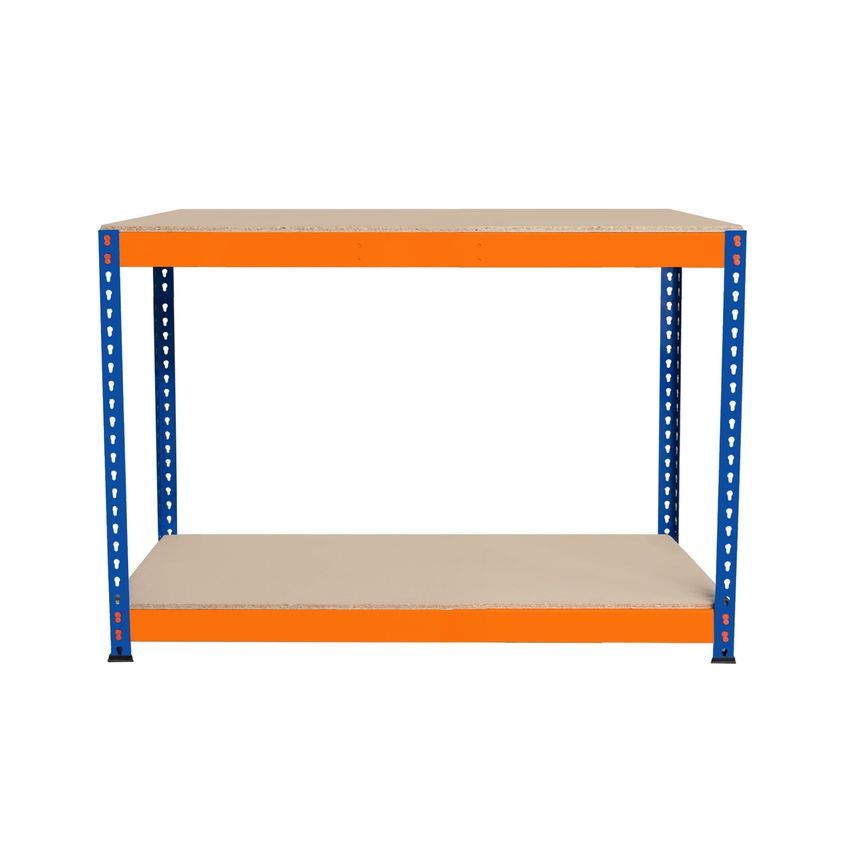 MonsterShop S-Rax 2 Tier Workbench - 120cm x 45cm x 90cm