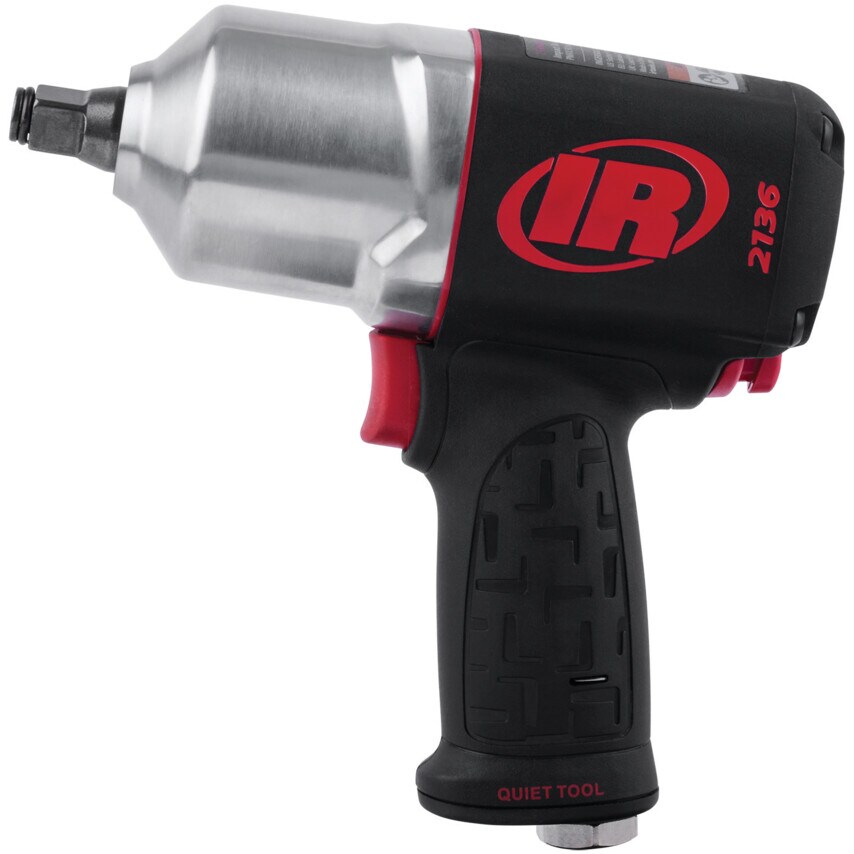 Ingersoll-Rand 1/2in Air Impact Wrench 1500NM Torque Quiet Technology