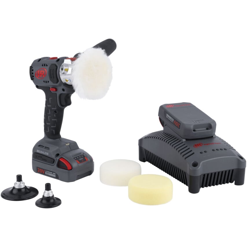 Ingersoll-Rand 20V Cordless Polisher/sander Kit with Battery and Charger