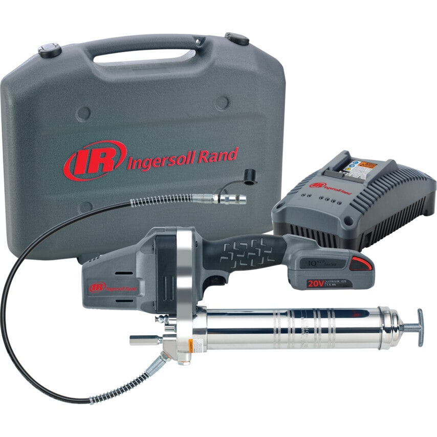 Ingersoll-Rand 20V Cordless Grease Gun Kit with Battery and Charger
