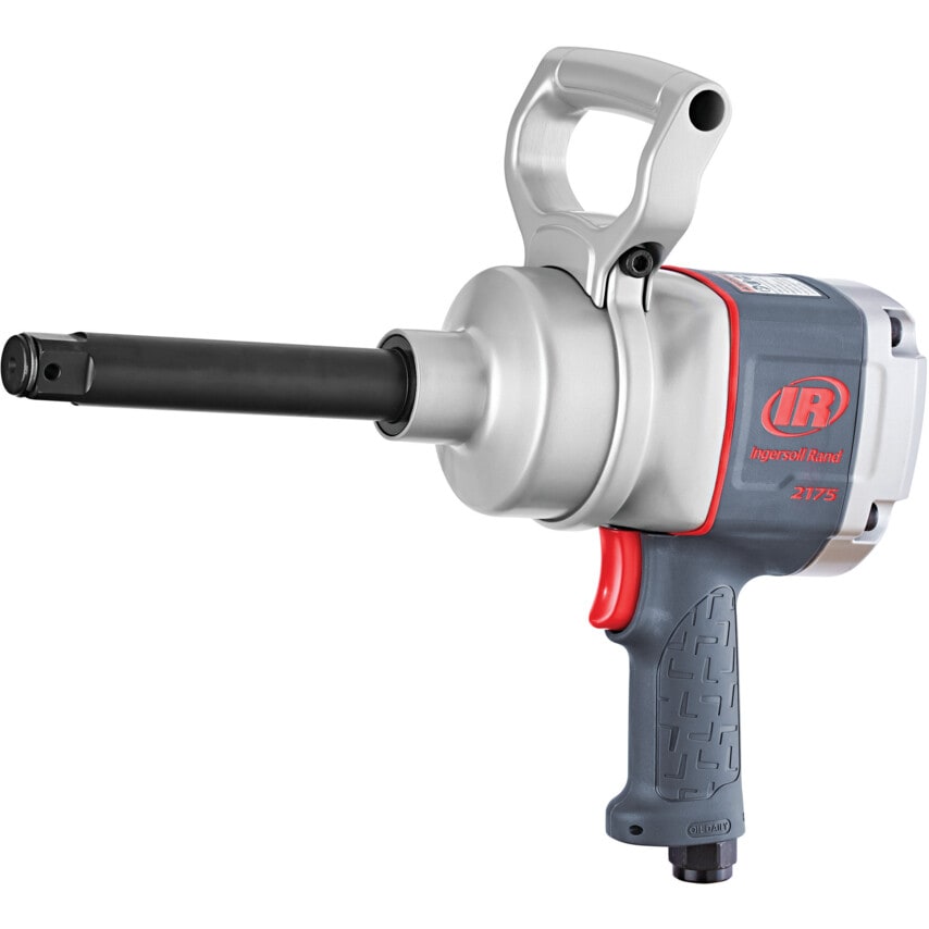 Ingersoll-Rand 1in Air Impact Wrench Pistol with 6in Extended Anvil 2712NM Torqu