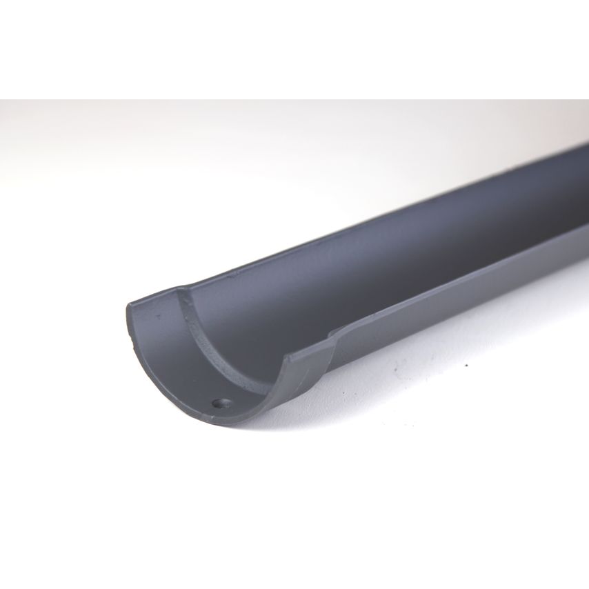 Hargreaves Foundry Premier Rainwater 100mm Plain Half-Round Gutter 1829mm