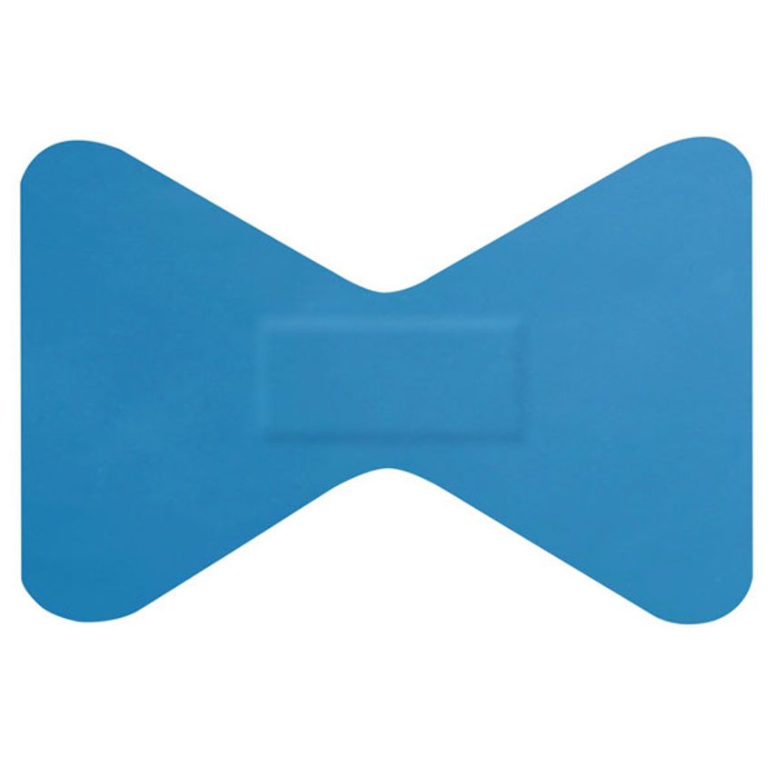 Click Blue Detectable Plasters Fingertip Pack of 50