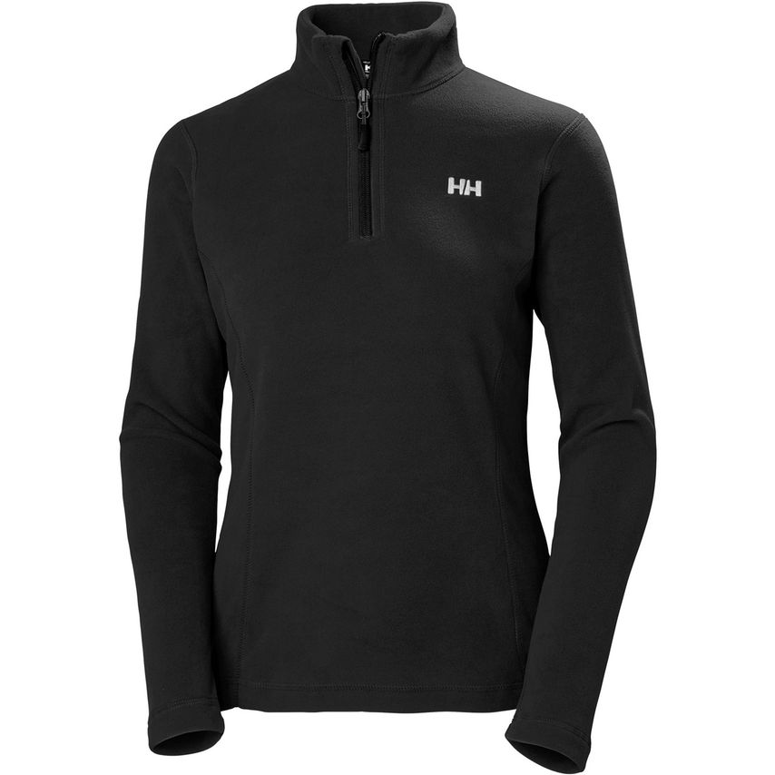 Helly Hansen Daybreaker 1/2 Zip Fleece Black Small Female