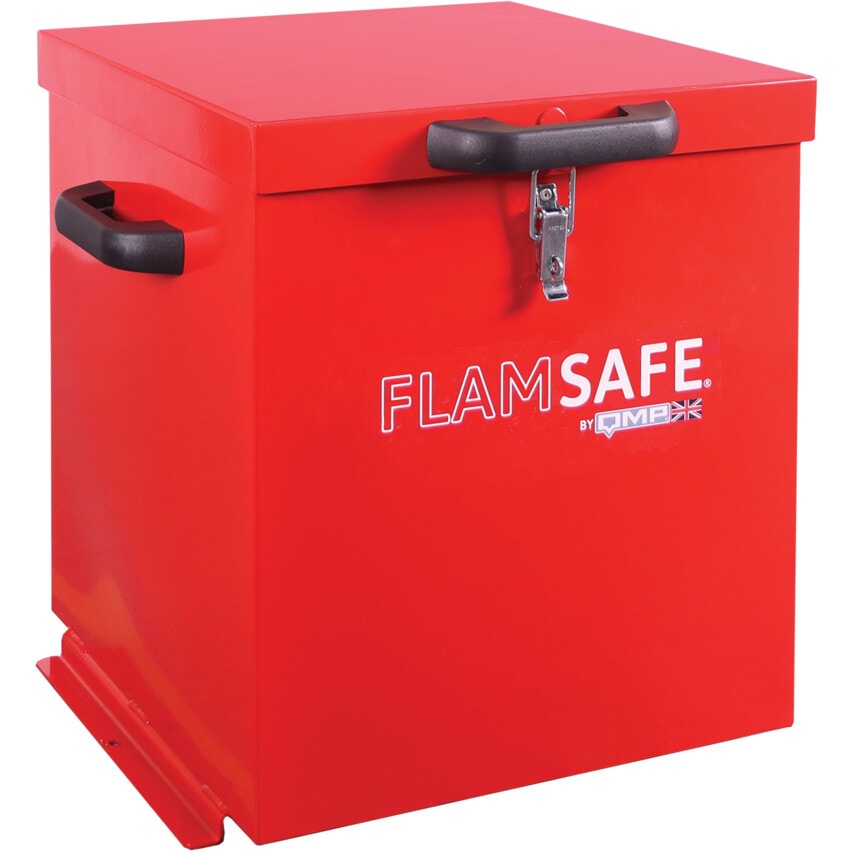 QMP FlamSafe Site Security Box, 555H x 460W x 420Dmm, Red