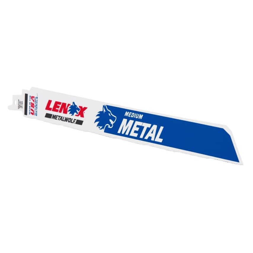 Lenox MetalWolf Wave Edge Reciprocating Saw Blade - 305 x 25 x 1.07mm 18 TPI (Pa