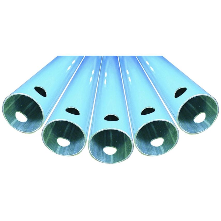 63mm Tube O/d x59 mm Tube I/d - 3m Rigid Aluminium Pipe - 1003A.63.04