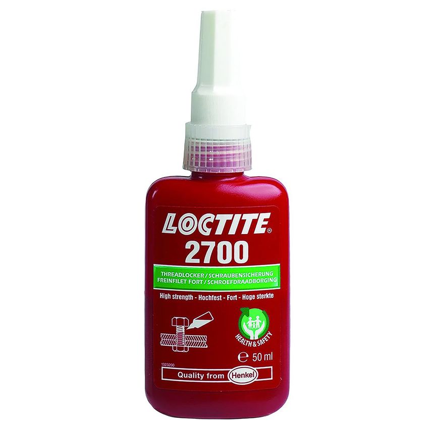 Loctite 2700 x 50ML Thread Lock High S 2700 x 50ML Thread Lock High S - 1299454