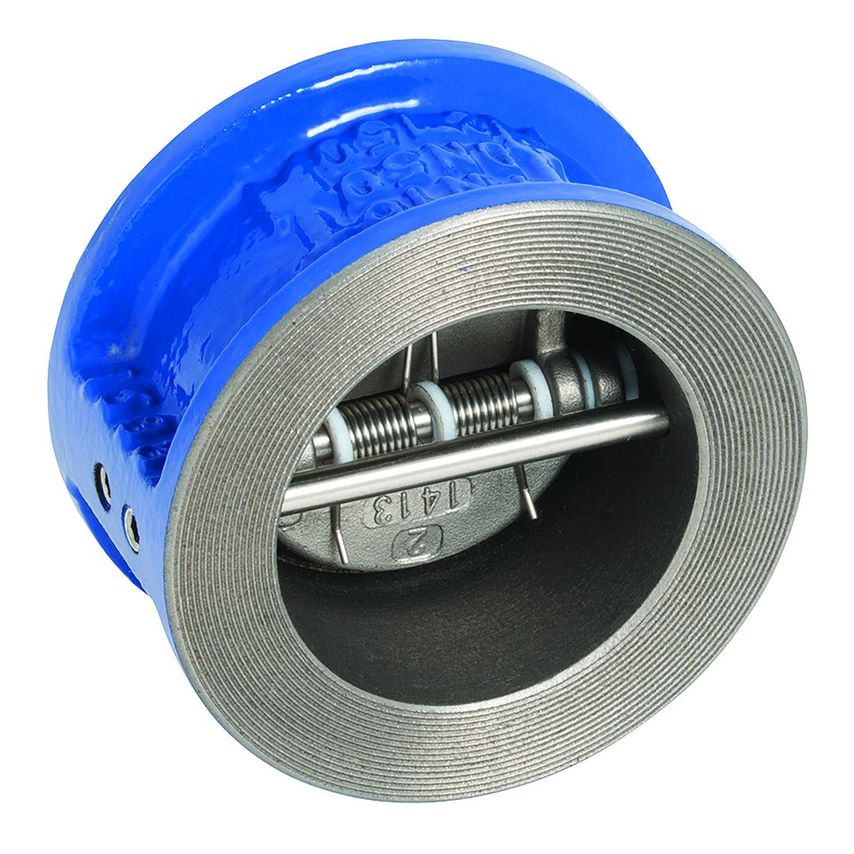3in PN16 Dual Plate Check Valve Ci/ss/nbr - 2401 11