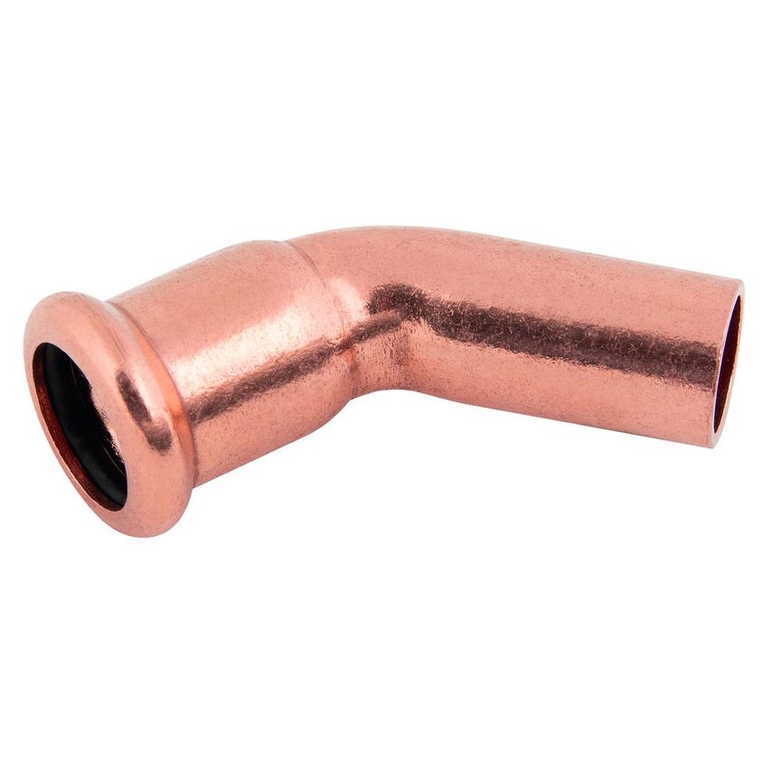 M-Press 28X28mm 45 Degree Street Elbow Copper - 682402828