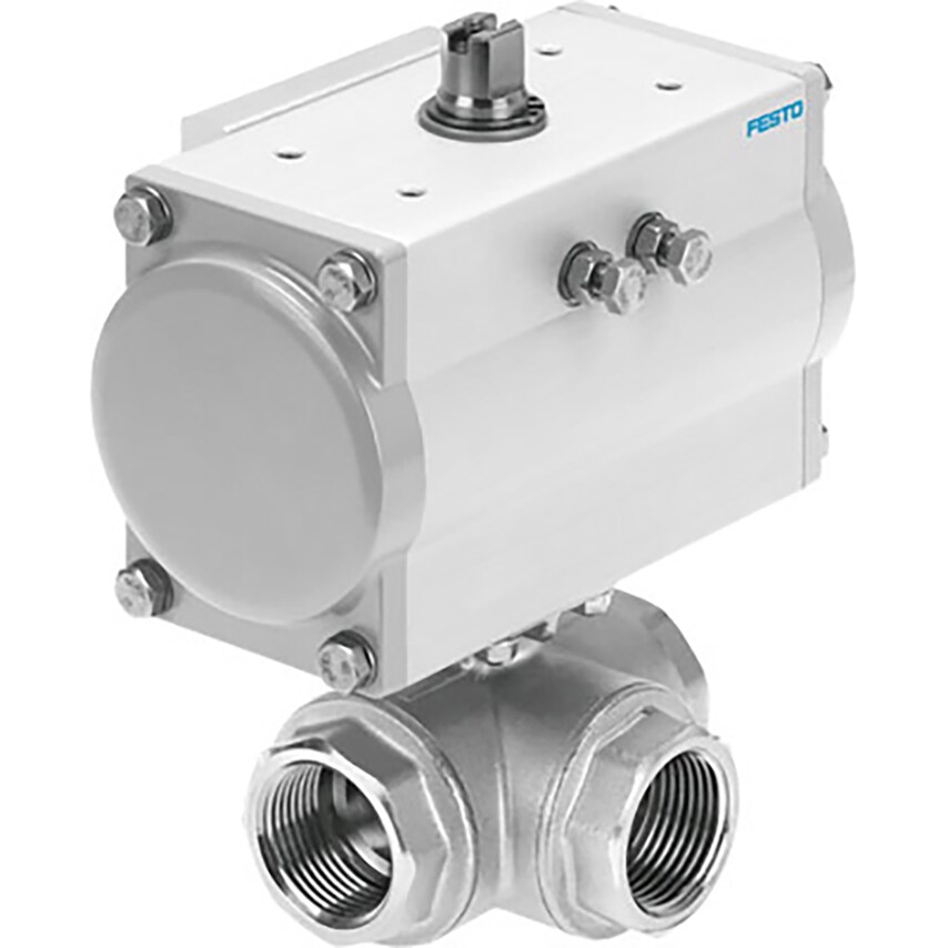 VZBM-A-1/4in-RP-25-F-3L-B2-PA10 - 8070250 Pneumatic Actuated Valves