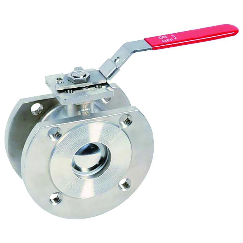 FT Pro 6in PN16 Wafer Stainless Steel Ball Valve - 771 14