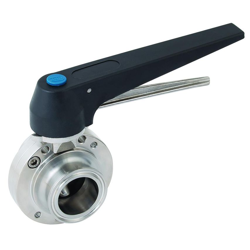 4in Clamp End Sanitary Butterfly Valve - BUTVCE-4