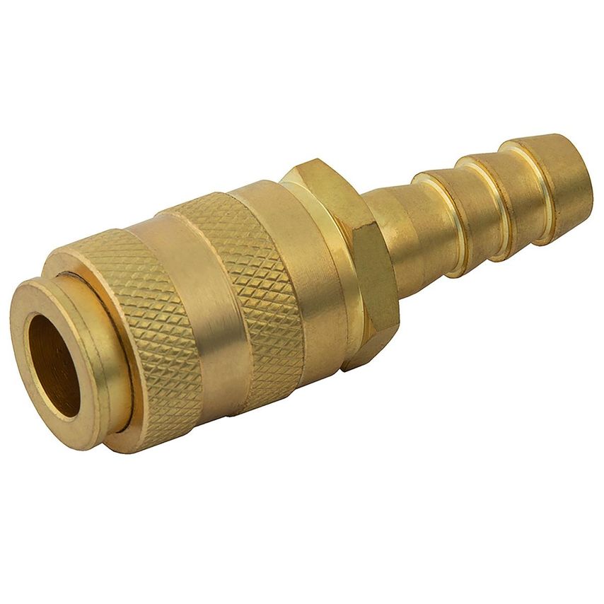 FT Pro BE25B-BRASS Euro Coupl 5/16 (8mm) H/tail - B25B05H