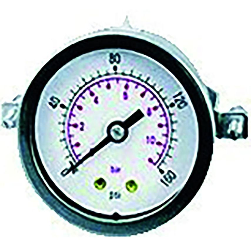 Hosefit 1/8in BSPT Panel Mounted Dry Gauge 50mm Diameter - GCPM5010